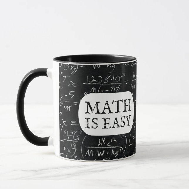 MATH IST LEICHT TASSE (Links)