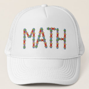 Math Jigsaw Truckerkappe