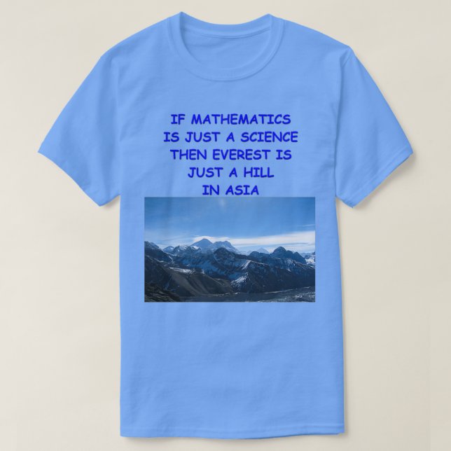 Math Joke 85 1 T-Shirt (Design vorne)