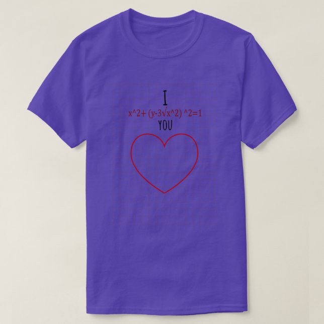MATH-LIEBE T-Shirt (Design vorne)