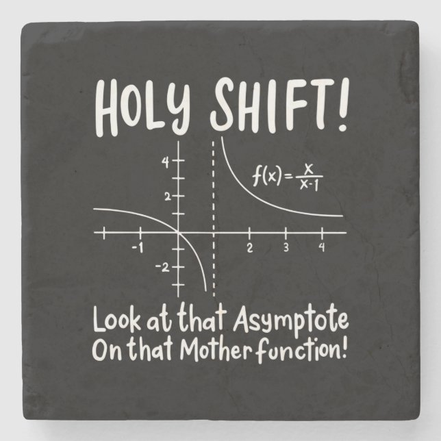 Math Mathematics Steinuntersetzer (Vorderseite)
