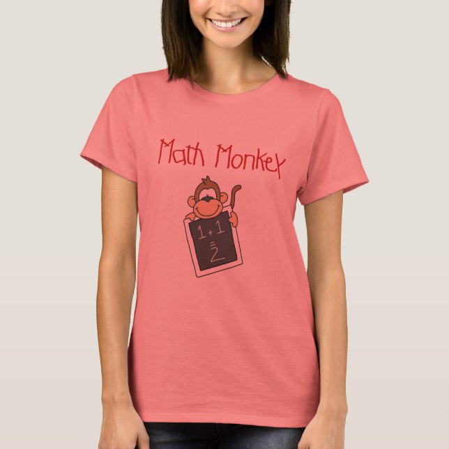 Math Monkey Tshirts und Geschenke (Vorderseite)