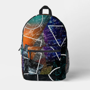Math Motion: Equity Art Backpack Bedruckter Rucksack