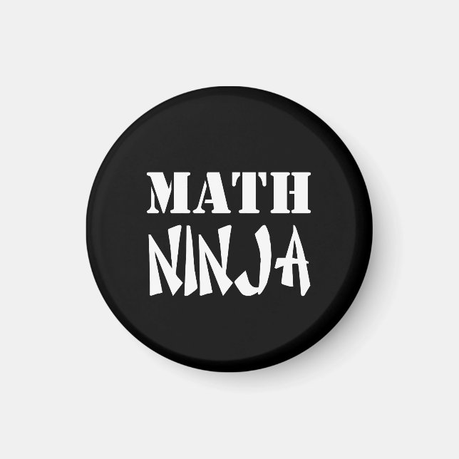 Math Ninja Magnet (Vorne)