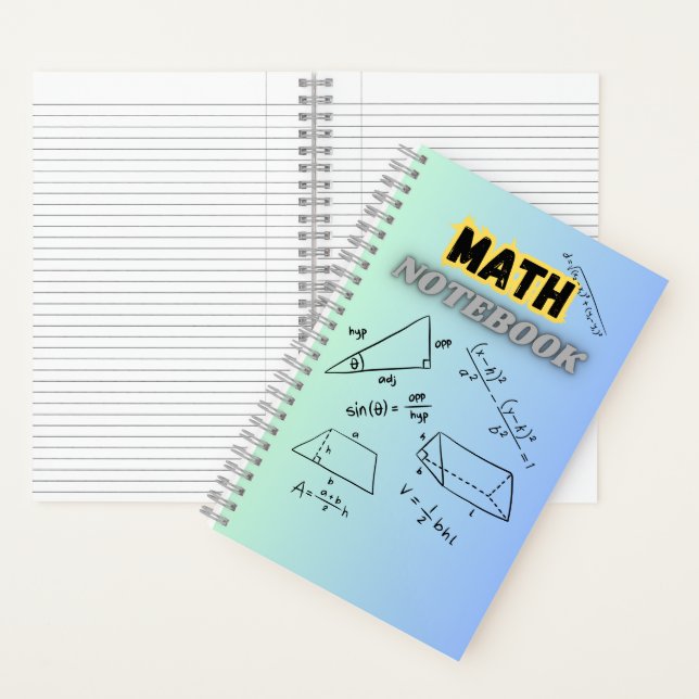 Math-Notebook Notizbuch (Innen)
