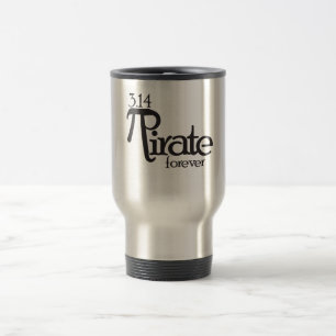 Math Pirate zum Pi Day Reisebecher