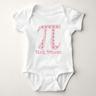 Math Princess Pi Baby Strampler