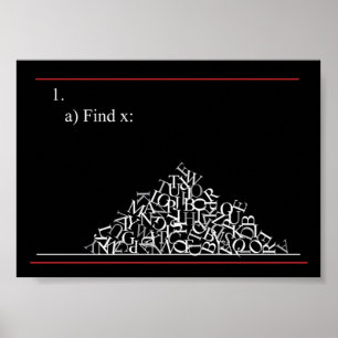 Math-Problem Poster