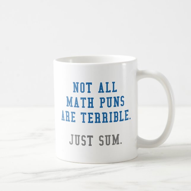 Math Puns Kaffeetasse (Rechts)