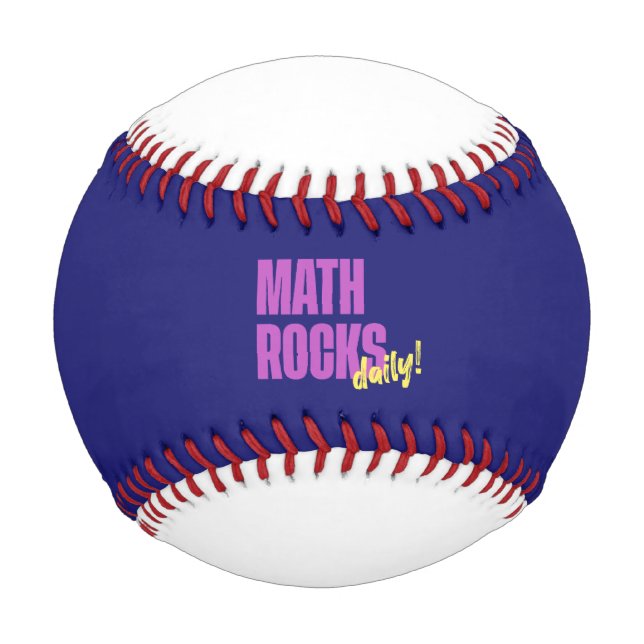 Math Rocks Daily Baseball (Vorderseite)