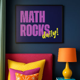 Math Rocks Daily Poster