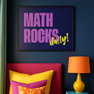 Math Rocks Daily Poster