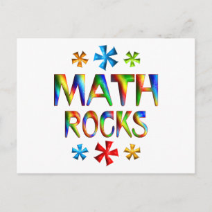 MATH ROCKS POSTKARTE