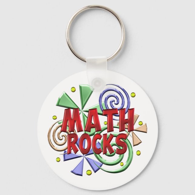 Math Rocks Schlüsselanhänger (Vorderseite)