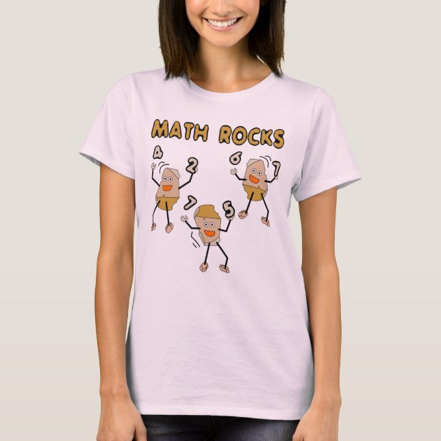 Math Rocks T-Shirt (Vorderseite)