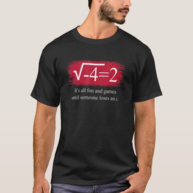 math saying complex numbers T-Shirt (Vorderseite)