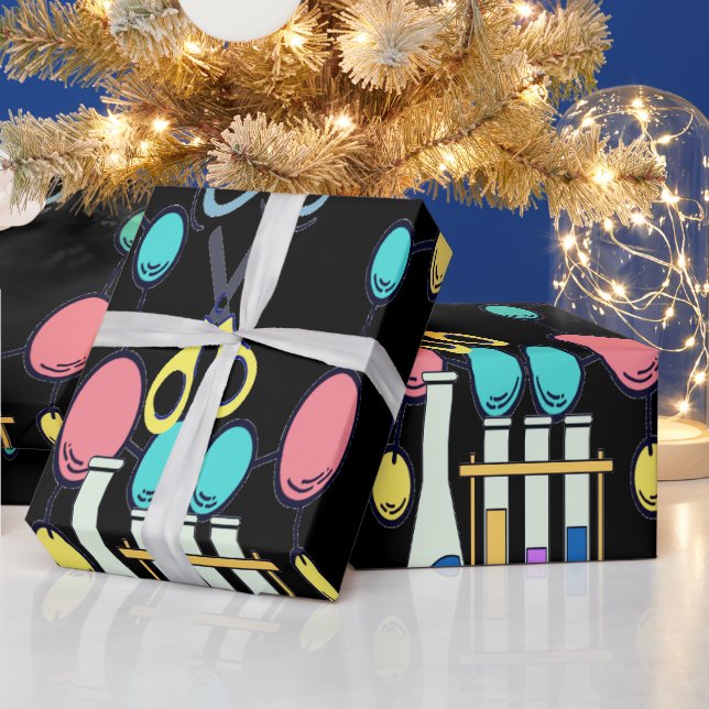 Math & Science-Geschenkwrap für die Schulsaison Geschenkpapier (Feiertage)