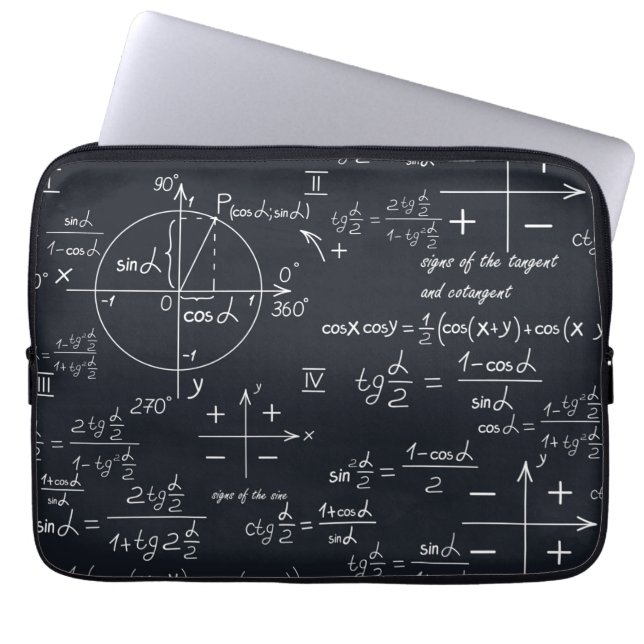 Math Scientist Laptopschutzhülle (Vorderseite)