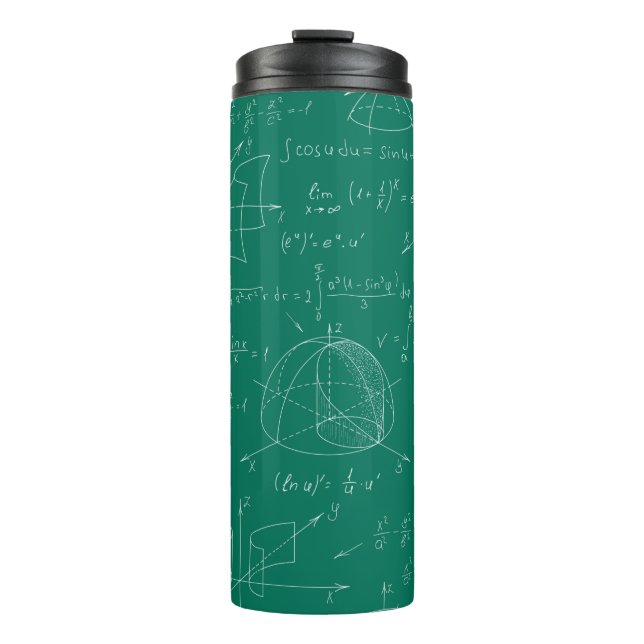 Math Scribbles Thermosbecher (Vorderseite)