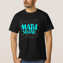 Math Shirt Math Squad Geschenke