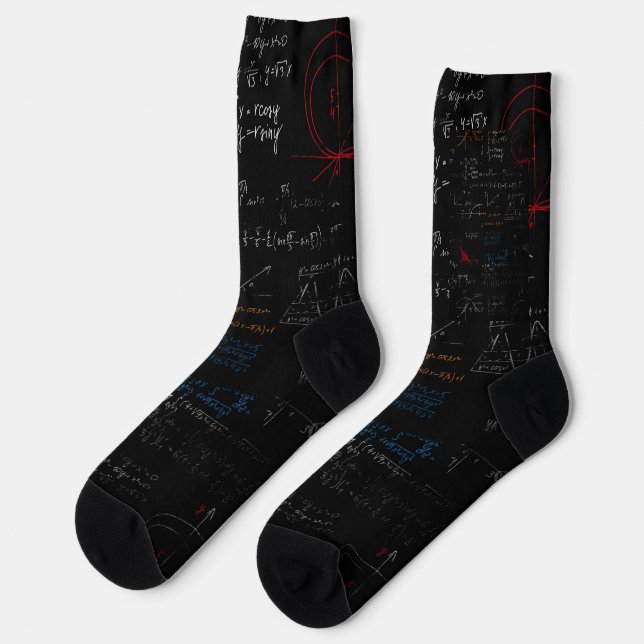 Math Socks Socken (Linkes Detail)