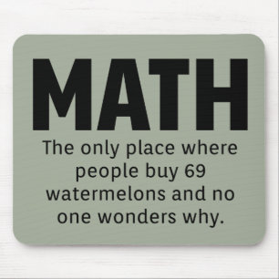 Math Spaß Mousepad