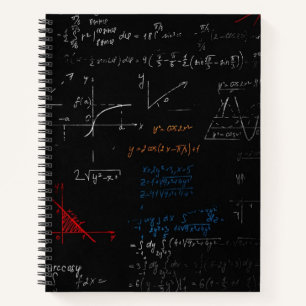 Math Spriral Notebook Notizbuch