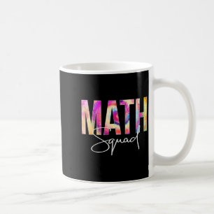 Math Squad Tie Dye Zurück zur Schule Frauen Schätz Kaffeetasse
