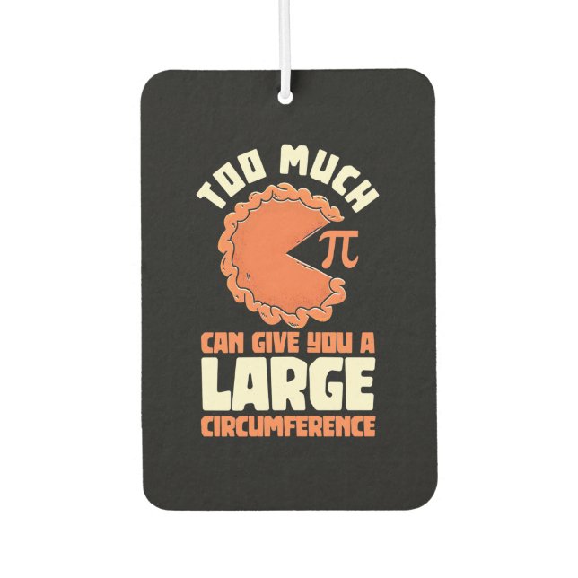 Math Student Too Much Autolufterfrischer (Vorderseite)