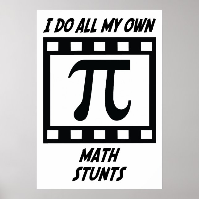 Math Stunts Poster (Vorne)