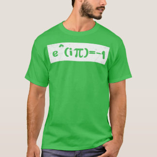 Math Symbols Schöne Math Eulers Identitätsgeschenk T-Shirt