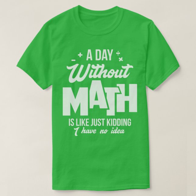 Math T-Shirt (Design vorne)