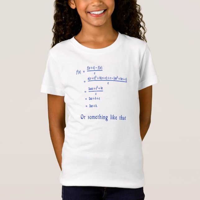 Math T-Shirt (Vorderseite)