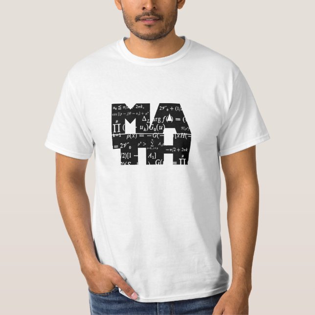 Math T - Shirt (Vorderseite)