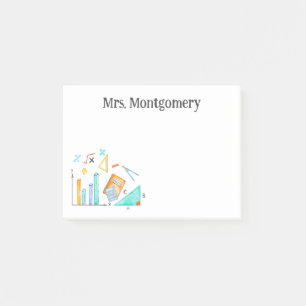 Math Teacher Appreciation Geschenk Post-it Klebezettel