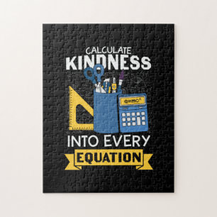 Math Teacher berechnet Kindness Puzzle