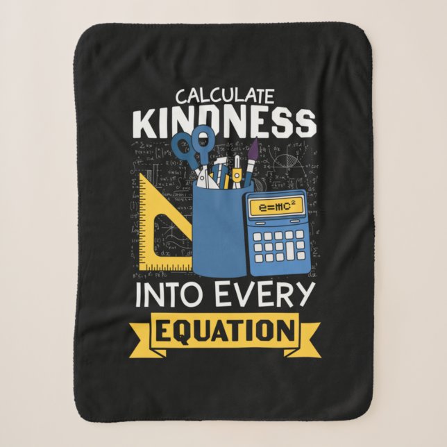 Math Teacher berechnet Kindness Sherpadecke (Vorderseite)