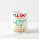 Math Teacher Equation Mathematics Maths Student Kaffeetasse<br><div class="desc">This graphic idea is for math lovers. This funny graphic / quote clothing makes all math teachers happy.</div>
