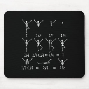 Math Teacher Equation Skeleton Math Students Hallo Mousepad