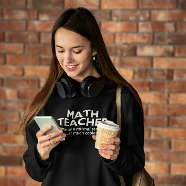 Math Teacher Funny Math Hoodie (Von Creator hochgeladen)