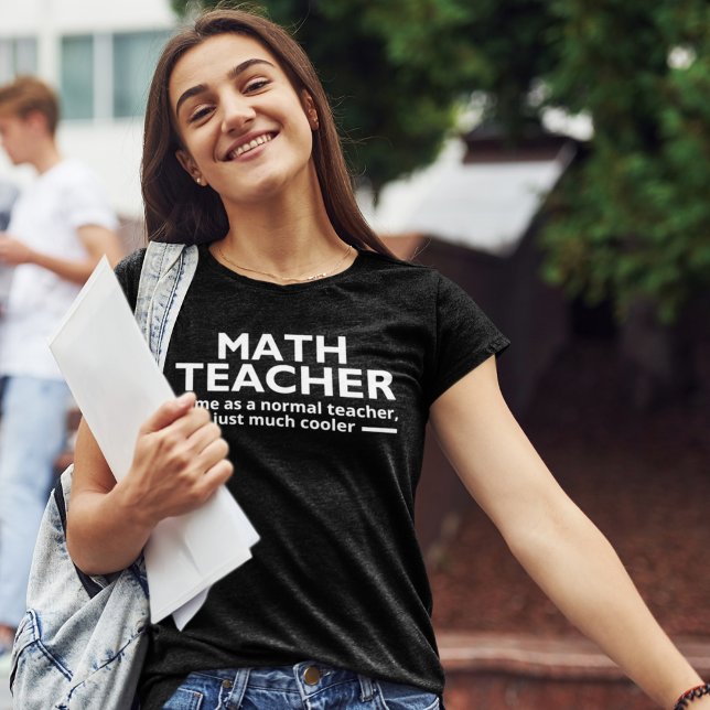 Math Teacher Funny Math T-Shirt (Von Creator hochgeladen)