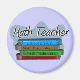 Math Teacher Geschenke Magnet