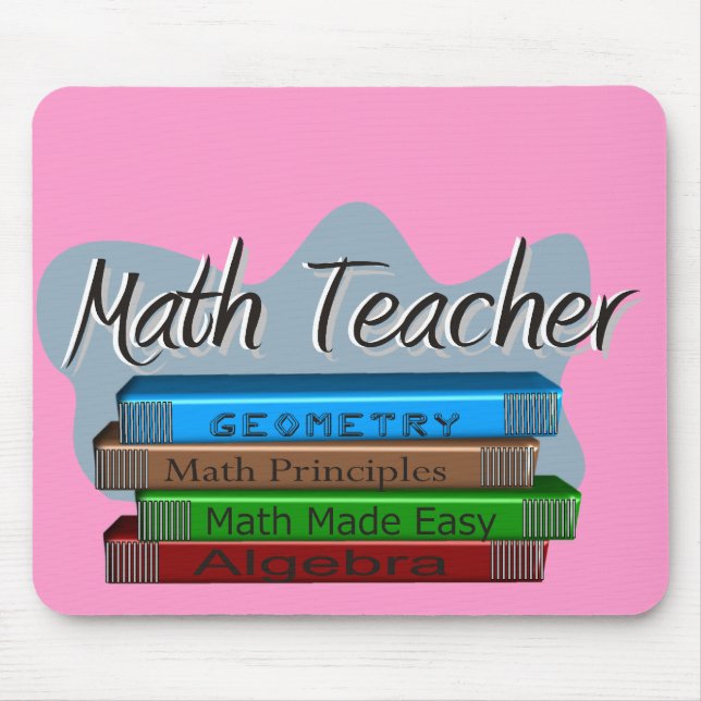 Math Teacher Geschenke Mousepad (Vorne)
