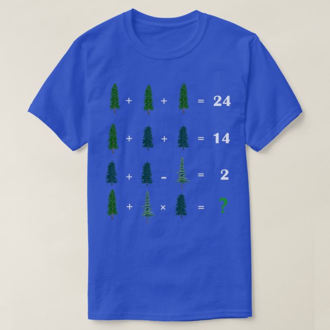 Math Teacher Gleichung 2 T-Shirt (Design vorne)
