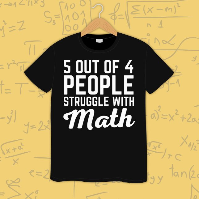 Math Teacher Math Lover Funny Math Joke Math Zitat T-Shirt (Von Creator hochgeladen)