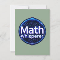 Math Teacher Math Whisperer
