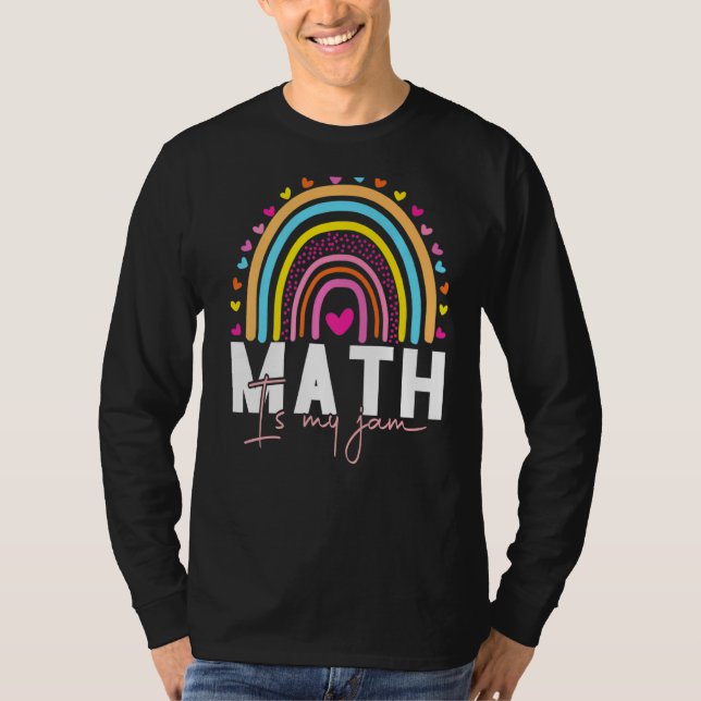 Math Teacher - Mathe ist My Jam Premium_2 T-Shirt (Vorderseite)