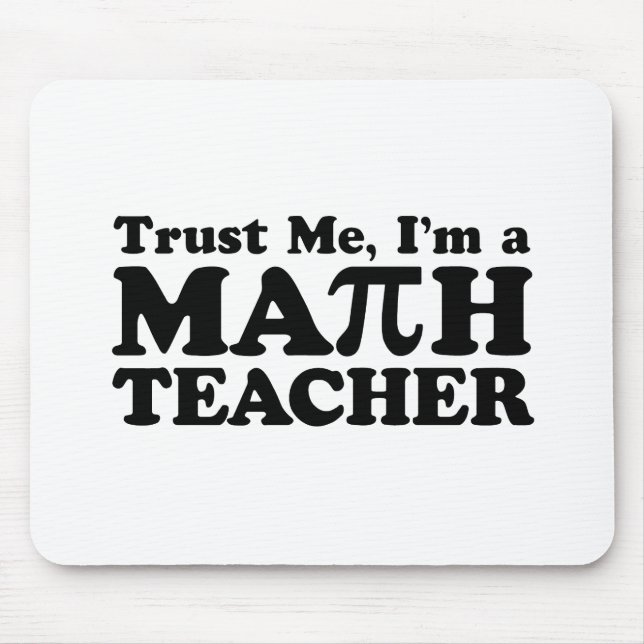 Math Teacher Mousepad (Vorne)