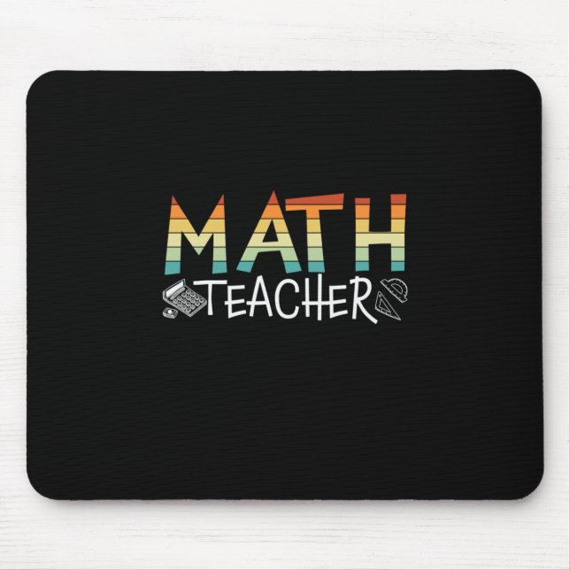 Math Teacher Mousepad (Vorne)