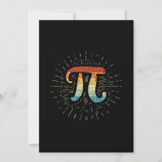 Math Teacher Niedlich Pi Einladung